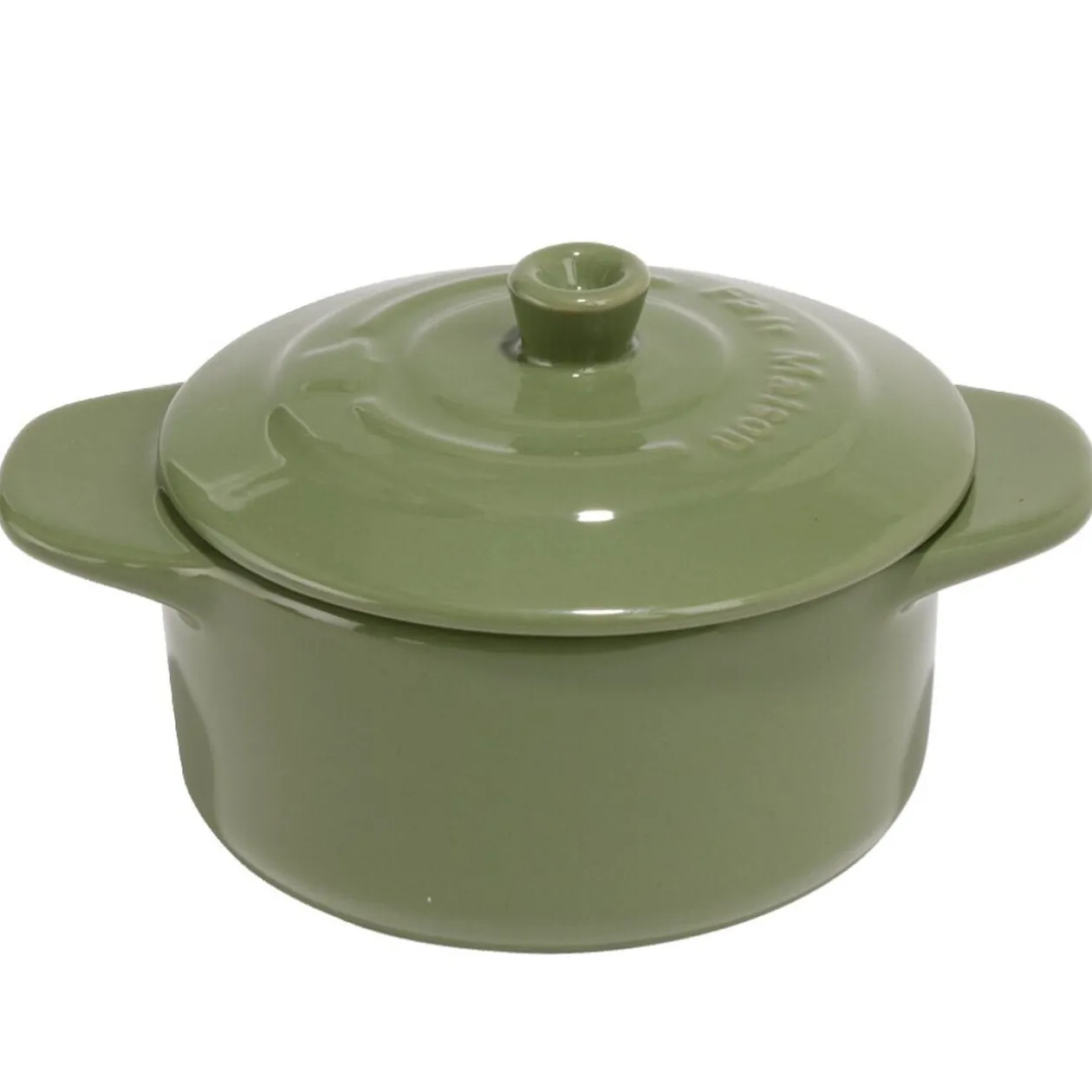 Mini cocotte en céramique avec couvercle