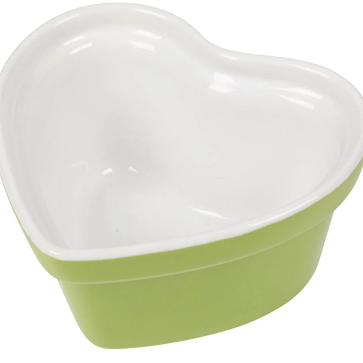 Mini plat à four coeur céramique