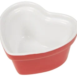 Mini plat à four coeur céramique