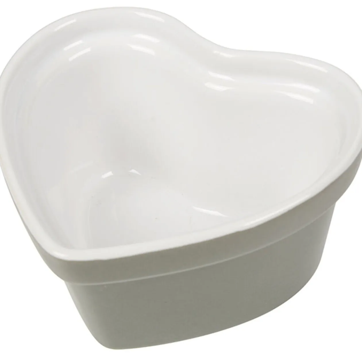 Mini plat à four coeur céramique