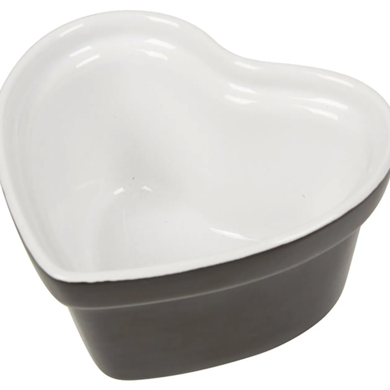 Mini plat à four coeur céramique