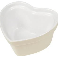 Mini plat à four coeur céramique