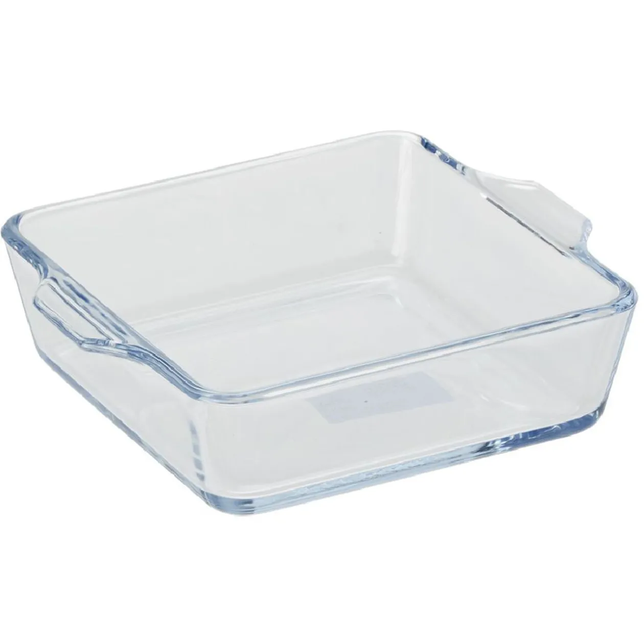 Mini plat en verre forme carré