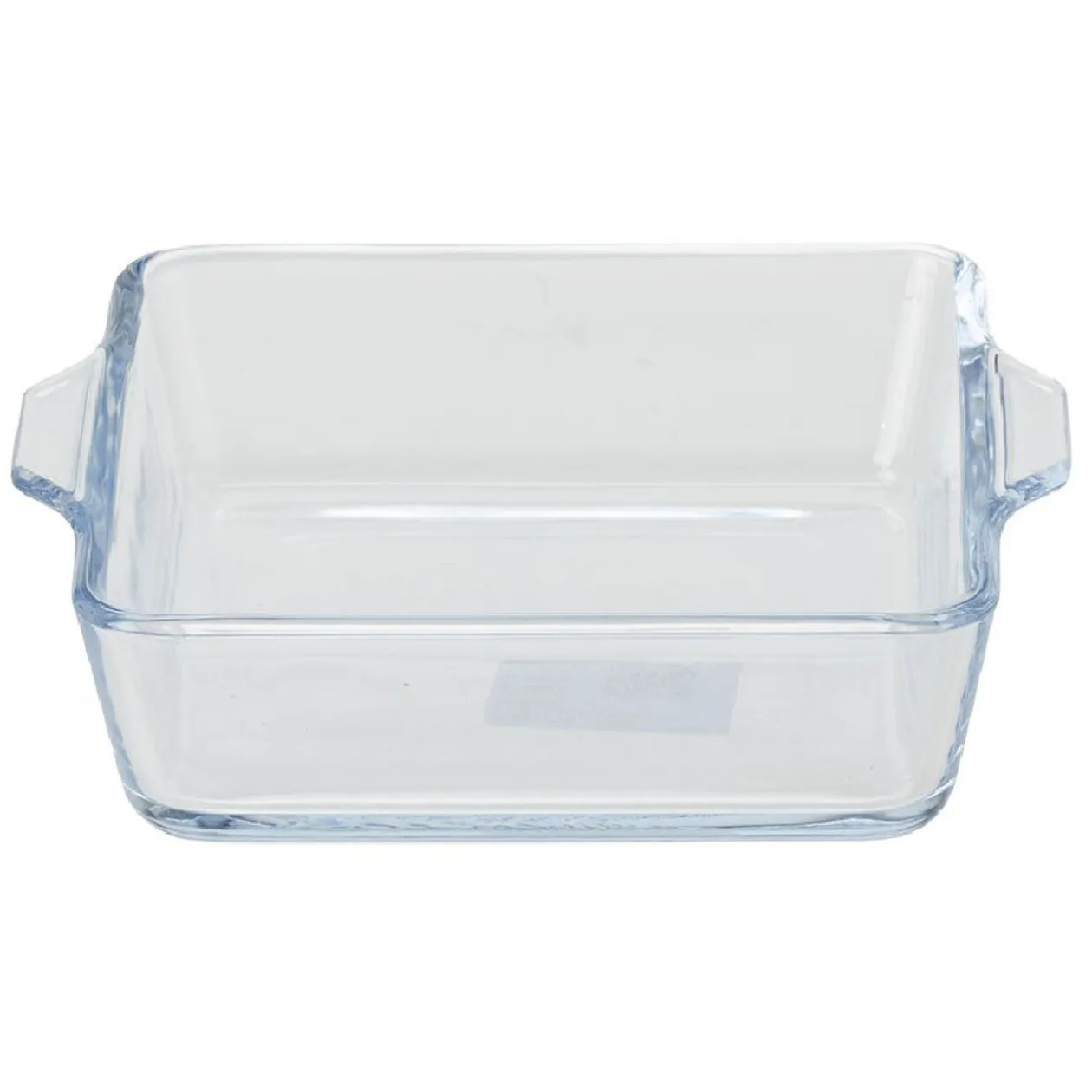 Mini plat en verre forme carré