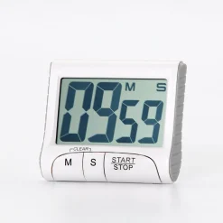 Minuteur digital blanc