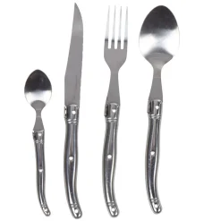 Ménagère 24 pièces gris