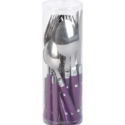 Ménagère 16 pièces violet