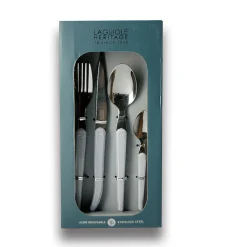 Ménagère Laguiole Evolution 16 pièces blanc