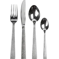 Ménagère manche écaille inox argenté 24 pièces