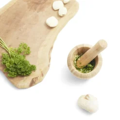 Mortier en bambou H14,5cm