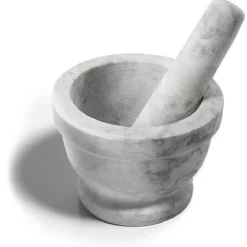 Mortier et pilon marbré
