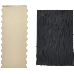 Moule à bûche décor effet bois