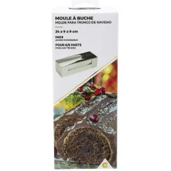 Moule à bûche en inox