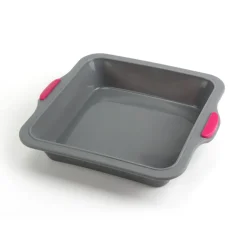 Moule à brownie anti-adhésif gris