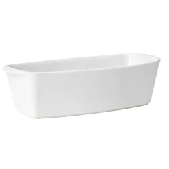 Moule à cake en céramique blanc