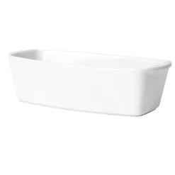 Moule à cake en céramique blanc