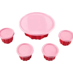 Moule à charlotte et 4 mini moules