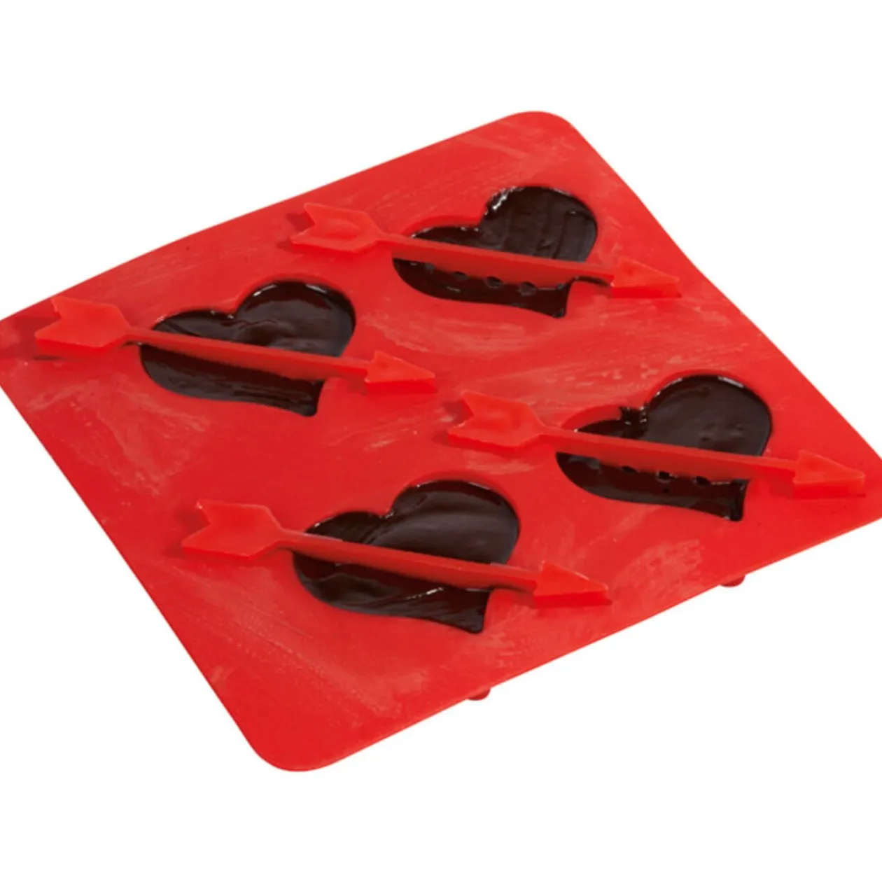 Moule à glaçons coeur