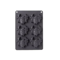 Moule à gâteau Halloween silicone noir 27x18xH3cm