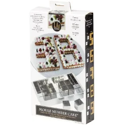 Moule à gâteaux Numéro de 0 à 9