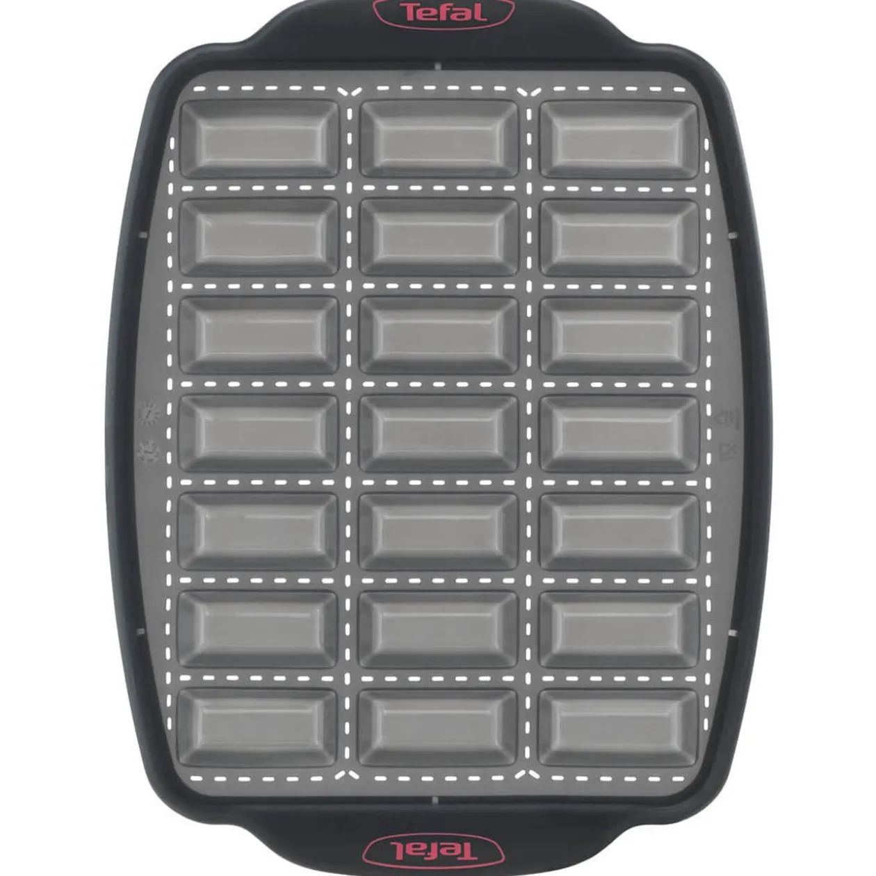 Moule à minis financiers en silicone Tefal 21 pièces