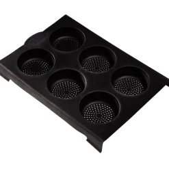 Moule à muffin x6 en silicone 30x22xH5cm