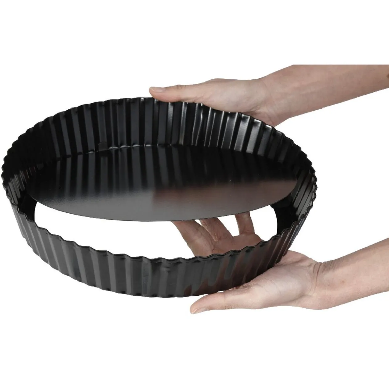 Moule à pâtisserie rond gris