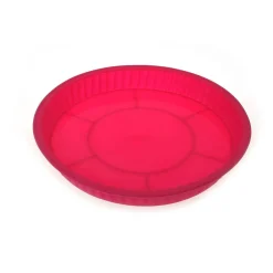 Moule à tarte silicone rose