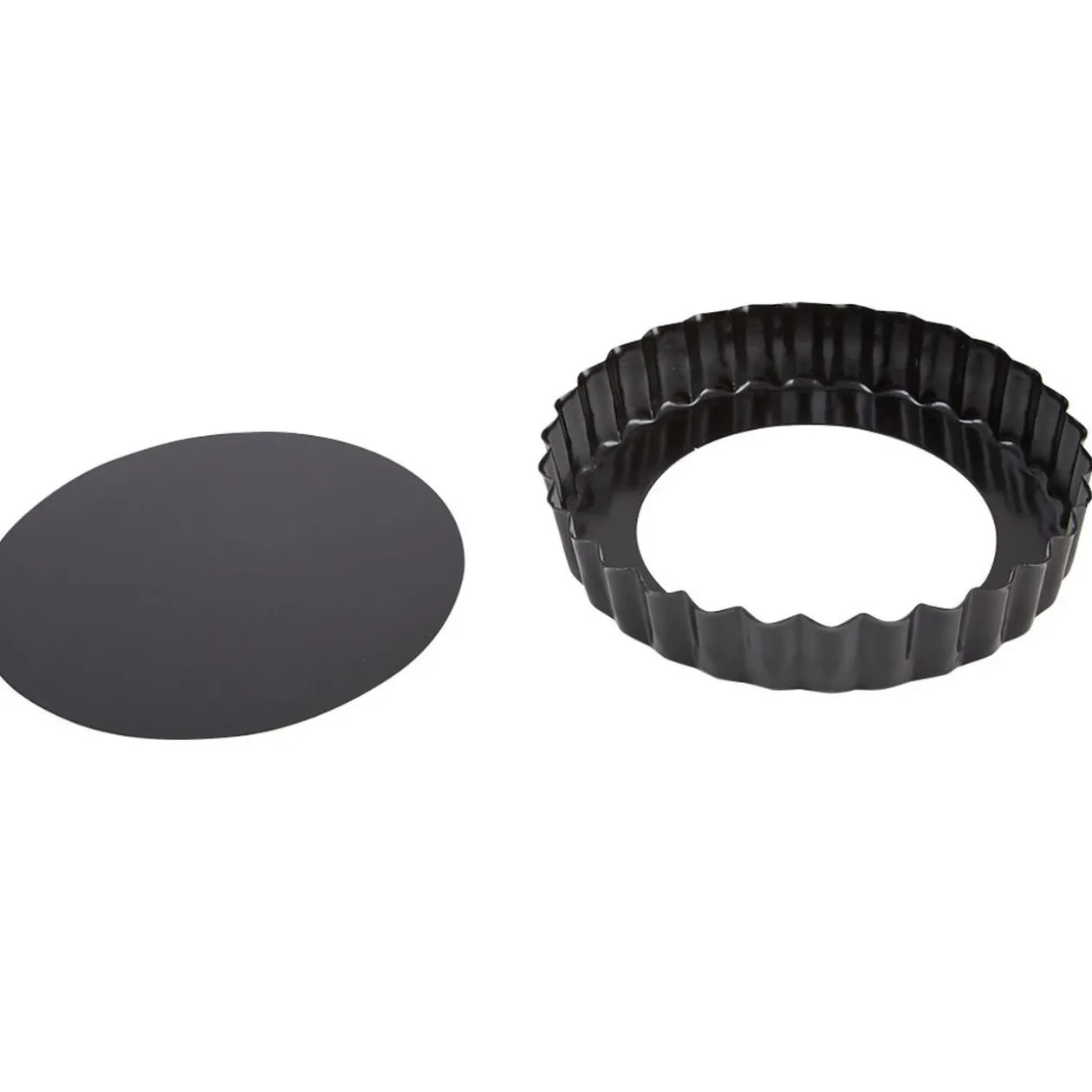 Moule à tartelette avec fond amovible x4