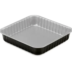 Moule antiadhésif carré Happy Hour gris noir
