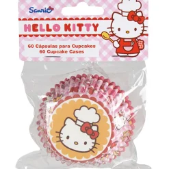 Moule cupcake Hello Kitty x60