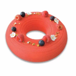Moule donut 3D silicone vert