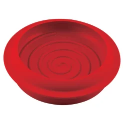 Moule en silicone 3D spirale rouge