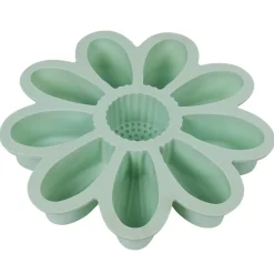 Moule fleur silicone vert