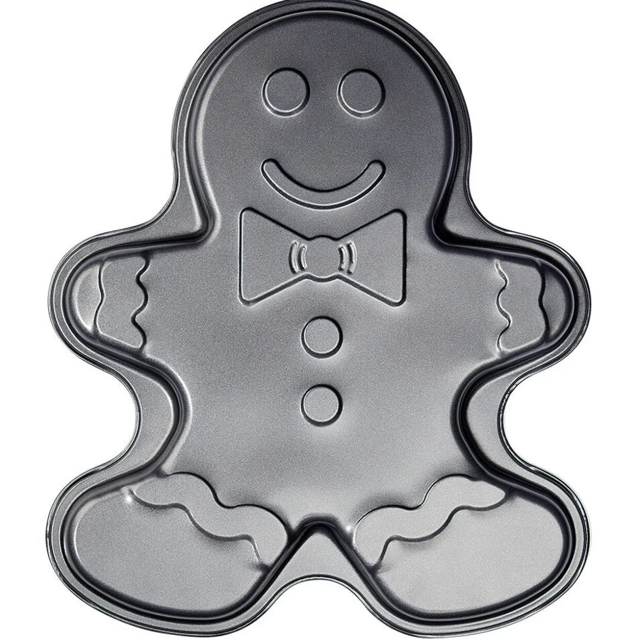 Moule forme bonhomme en pain d'épices en acier