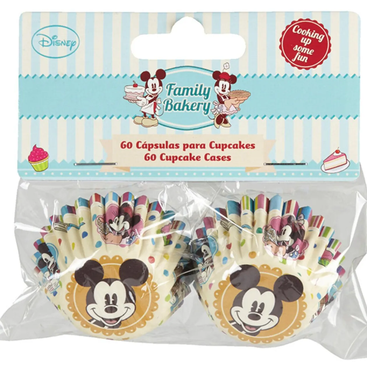 Moule mini cupcake Mickey x60