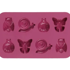 Moule silicone 8 animaux