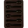 Moule silicone 6 chocolats cuillères