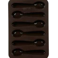 Moule silicone 6 chocolats cuillères