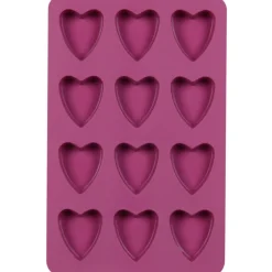 Moule silicone 12 coeurs