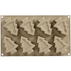 Moule silicone 8 empreintes forme sapins