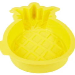Moule silicone forme ananas jaune