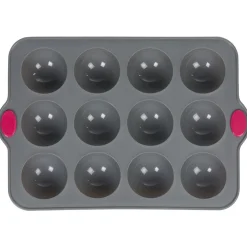 Moule silicone gris 12 minis dômes