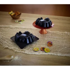 Moule silicone Halloween forme araignée géante 18x18xH7,5cm