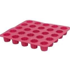 Moule silicone rose 25 cannelés