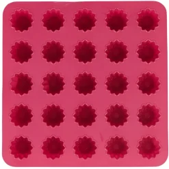 Moule silicone rose 25 cannelés