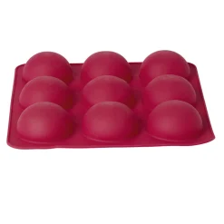 Moule silicone rose 9 dômes
