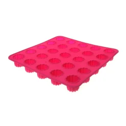 Moule silicone rose 25 mini cannelés