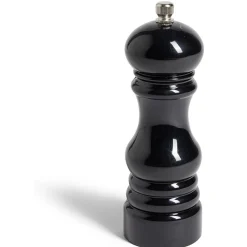 Moulin à poivre en plastique noir H17,5cm
