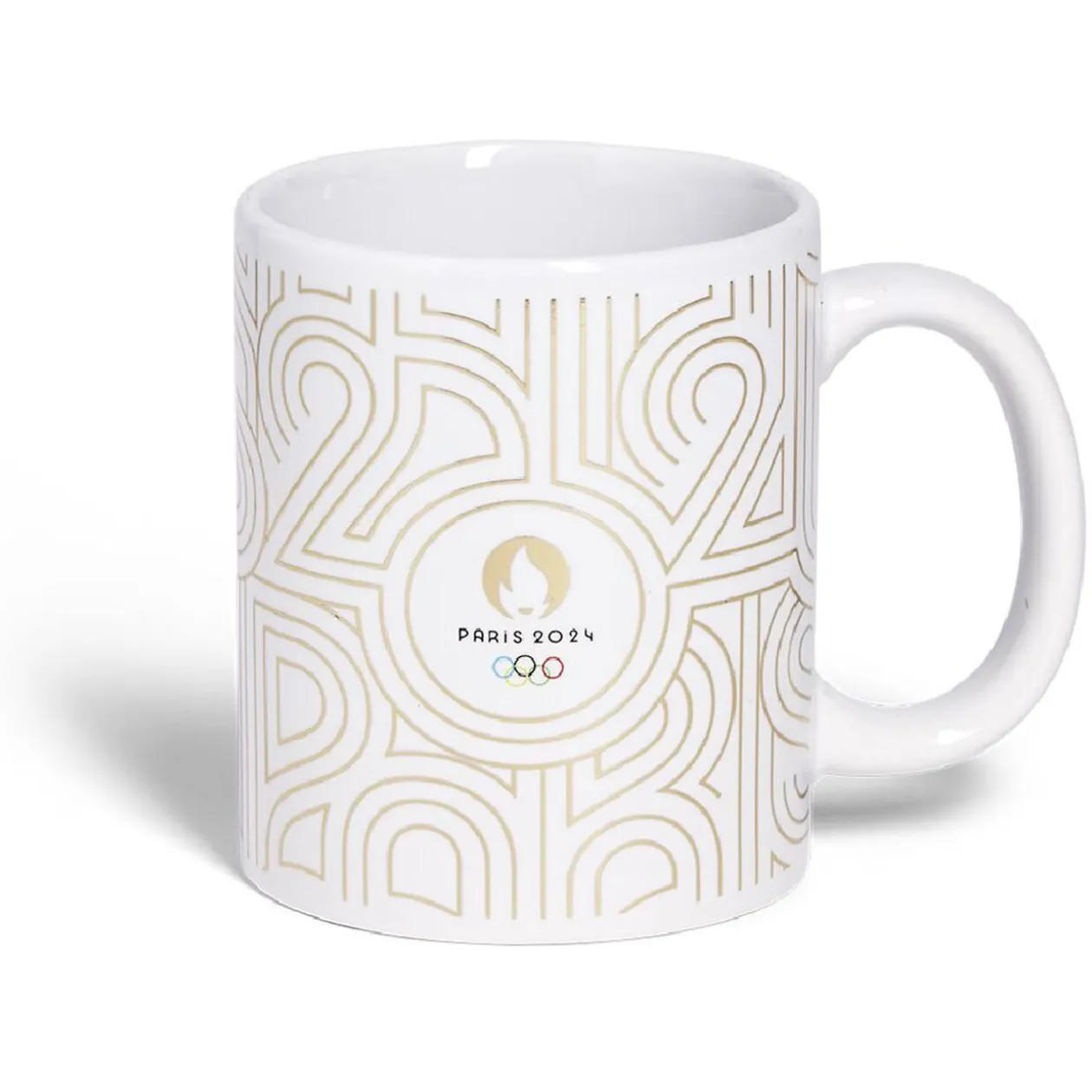 Mug céramique blanc JO Paris 2024 30cL